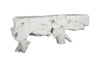 Freeform Console Table XL, Gel Coat White