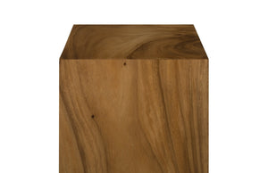Origins Pedestal, Mitered Chamcha Wood, Natural, MD