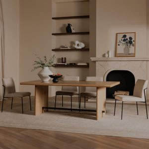 Moe's Madison Dining Table in Natural