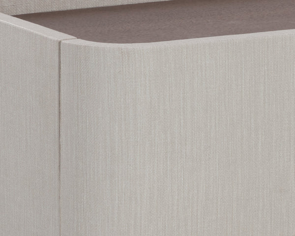 JAMILLE NIGHTSTAND - LARGE - CREAM