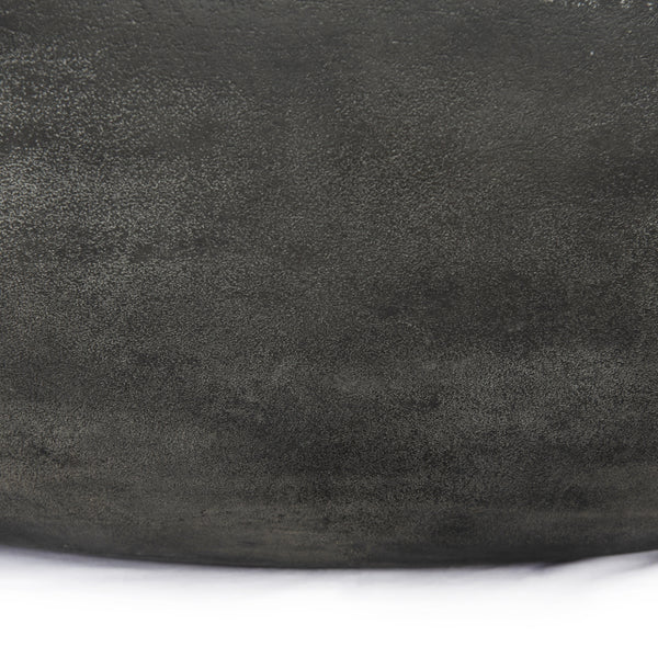 Basil Outdoor Round Coffee Tbl In 48" In Grey