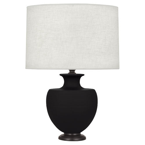 Matte Dark Coal Michael Berman Atlas Table Lamp