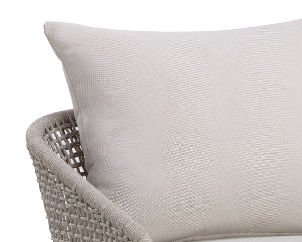 CAPRI LOUNGE CHAIR - DRIFT BROWN - PALAZZO CREAM