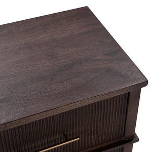 Westlake Solid Wood 2Dwr Nightstand - Kona Brown