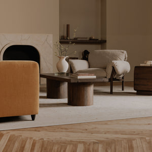 Moe's Hadley Coffee Table in Warm Brown