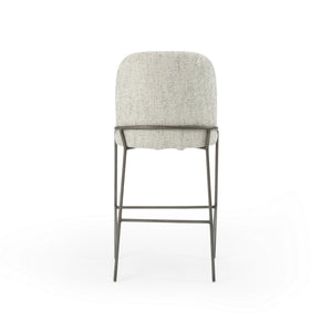Astrud Bar Stool in Lyon Pewter