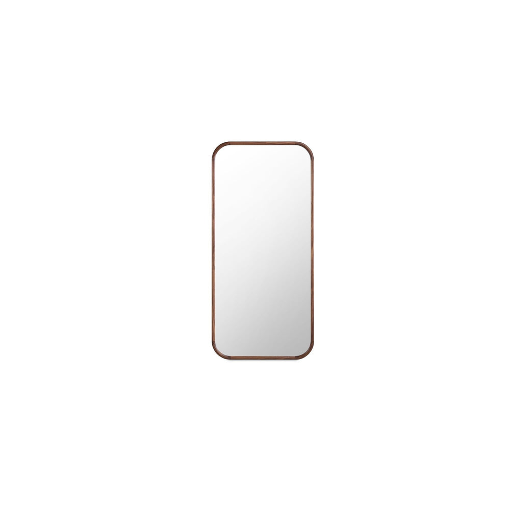 Kai Floor Mirror in Walnut Finish