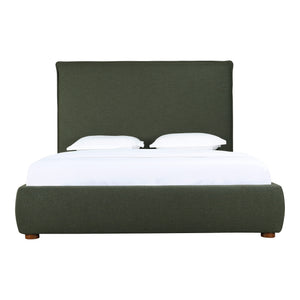 Moe's Luzon King Bed in Deep Forest