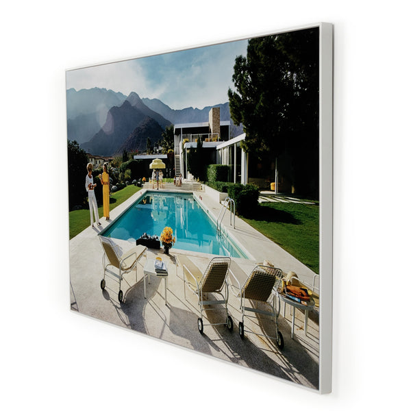 Palm Springs Pool (36" X 24") In Slim Aarons's Showcase In Photography Art
