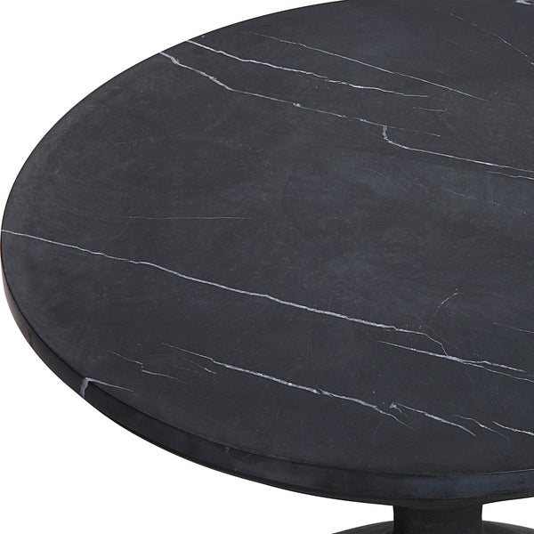 Time's Up Hourglass Shaped Side Table