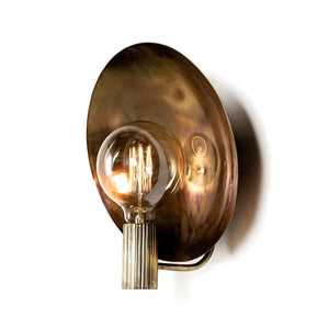 Lund Sconce In Burnt Brass
