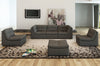 Miley 6 Pc Set in Grey Bonded Leather