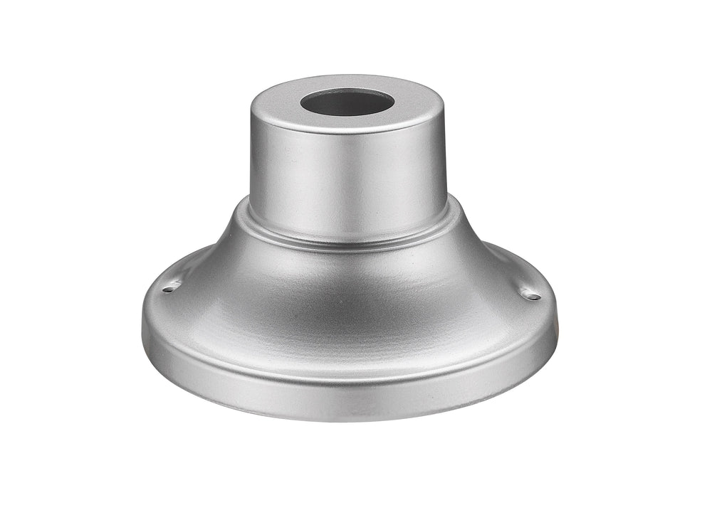 Pier Mounts Outdoor Pier Mount in Silver Finish