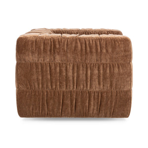 Afeela Upholstered Swivel Chair - Bronze Polyester