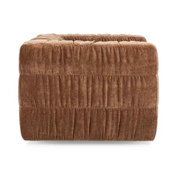 Afeela Upholstered Swivel Chair - Bronze Polyester