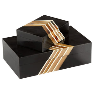 Salvador Container | Black And Brown - Small