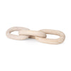 Tayla Large Blonde Wood Chain Link