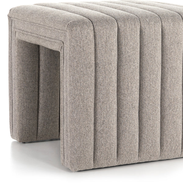 Augustine Ottoman In 21" In Orly Natural