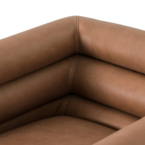 Evie Swivel Chair In Palermo Cognac