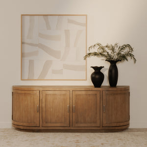 Moe's Nicola Media Cabinet in Brown Wood