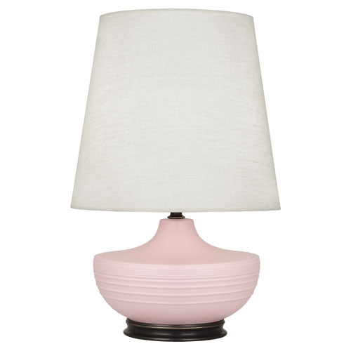 Matte Woodrose Michael Berman Nolan Table Lamp