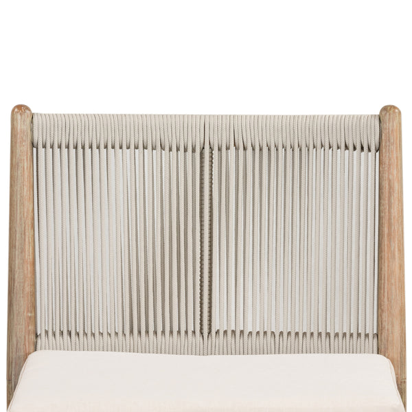 Rosen Outdoor Dining Chair In Natural Eucal