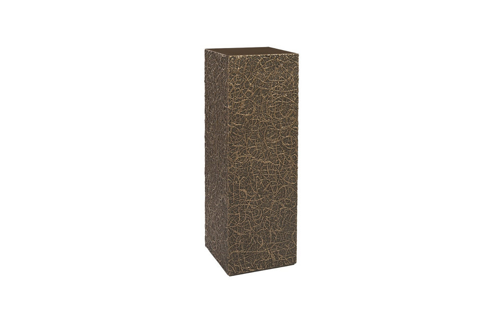 String Theory Pedestal, Bronze, Large