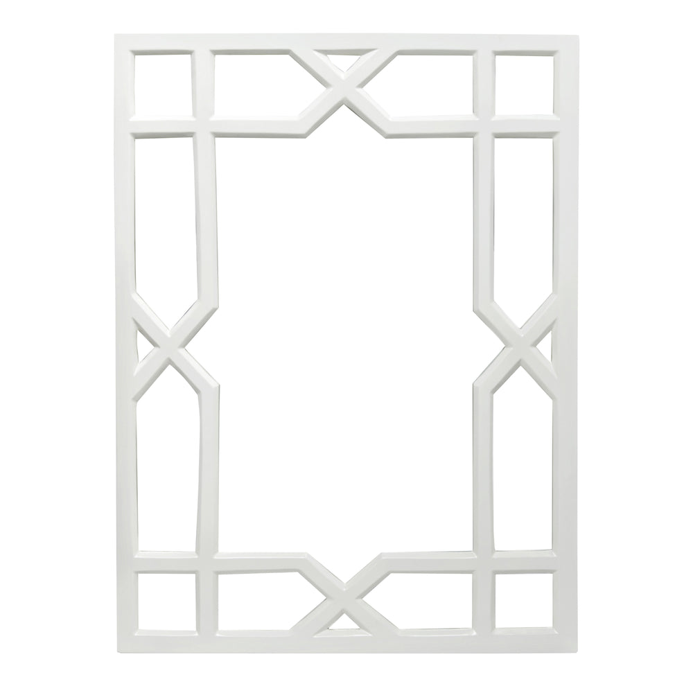 WHITE LQR TRELLIS MIR