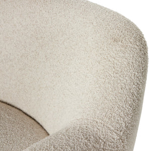Julius Swivel Chair - Sheldon Ivory