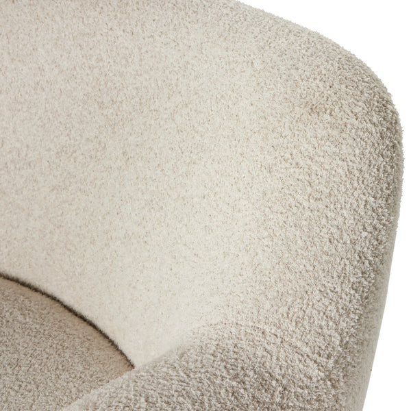 Julius Swivel Chair - Sheldon Ivory