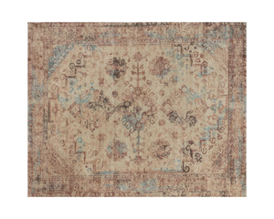 ZAGORA LOOM-KNOTTED RUG - RUST - 8' X 10'