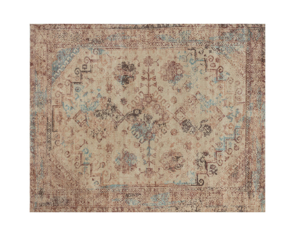 ZAGORA LOOM-KNOTTED RUG - RUST - 8' X 10'
