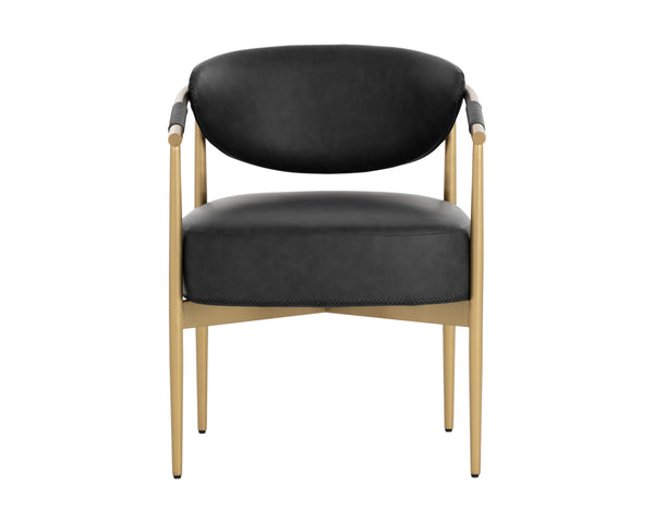 HELOISE DINING ARMCHAIR - BRAVO BLACK