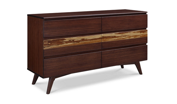 Sable Azara Six Drawer Dresser