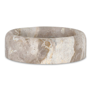 Anais Catchall in Panther Beige Marble, 8"