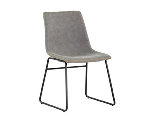 Cal Dining Chair - Antique Grey