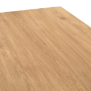 Isador Dining Table In Dry Wash Poplar