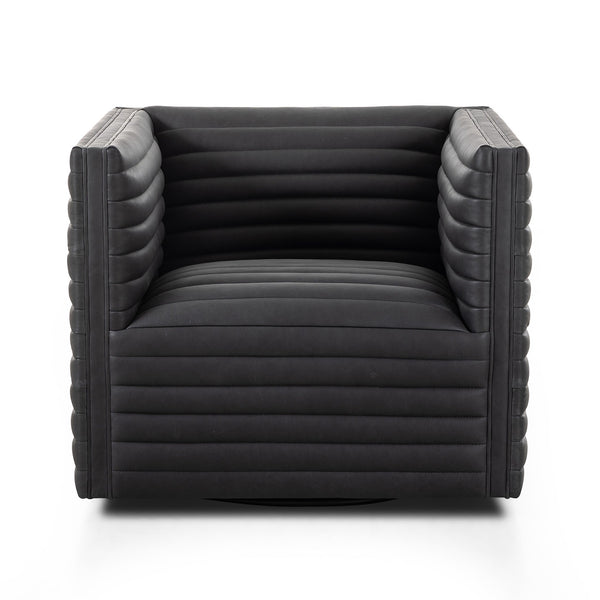 Padma Swivel Chair - Eucapel Black