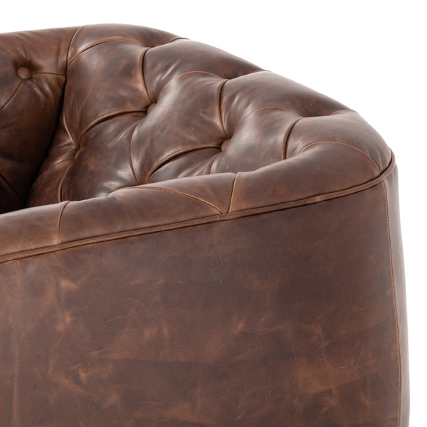 Paul Swivel Chair - Raleigh Cigar