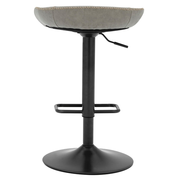Rogue Gaslift Bar Stool In Vintage Mist Gray (Set of 2)