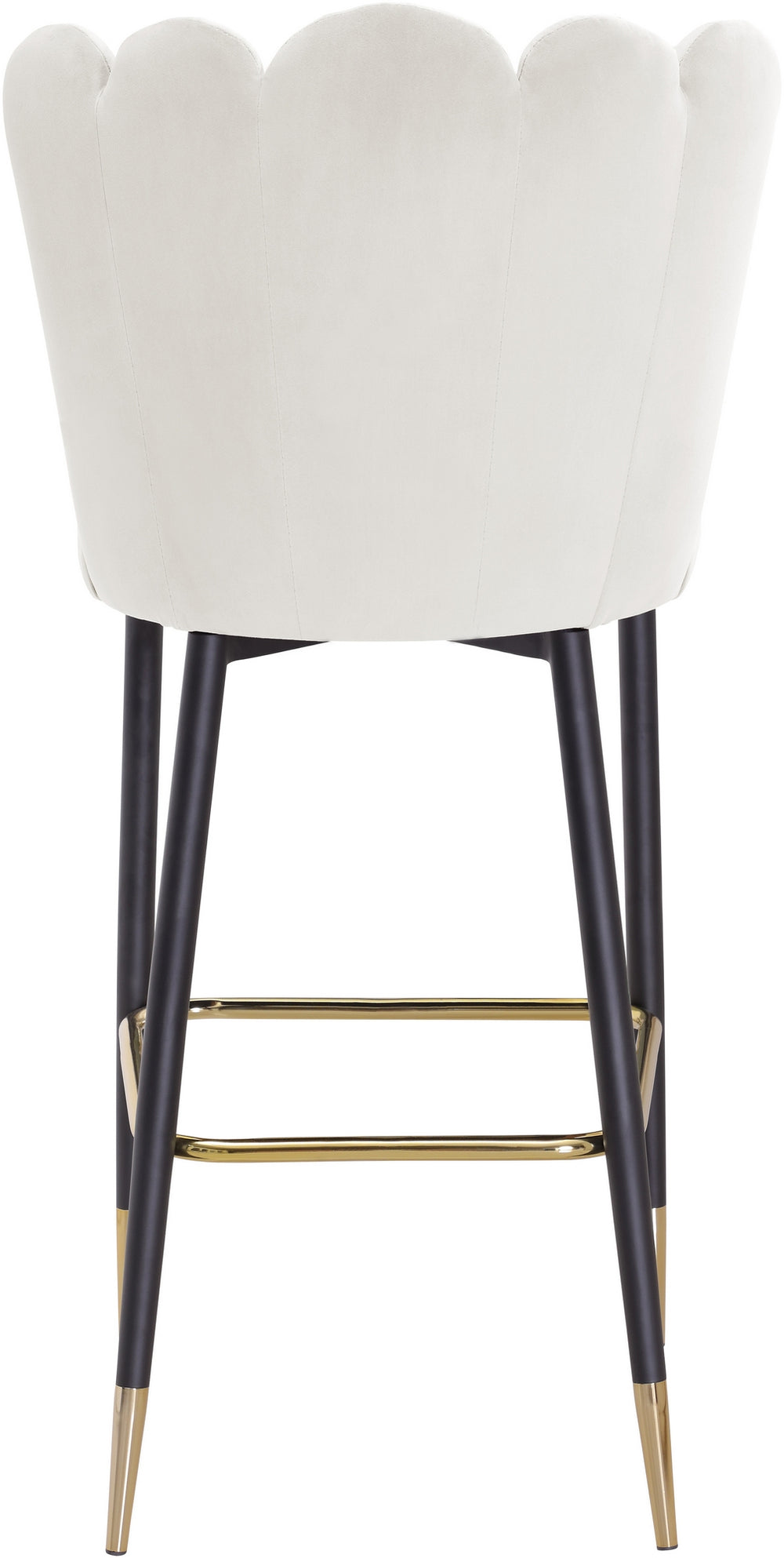 Anita Stool In Cream Velvet
