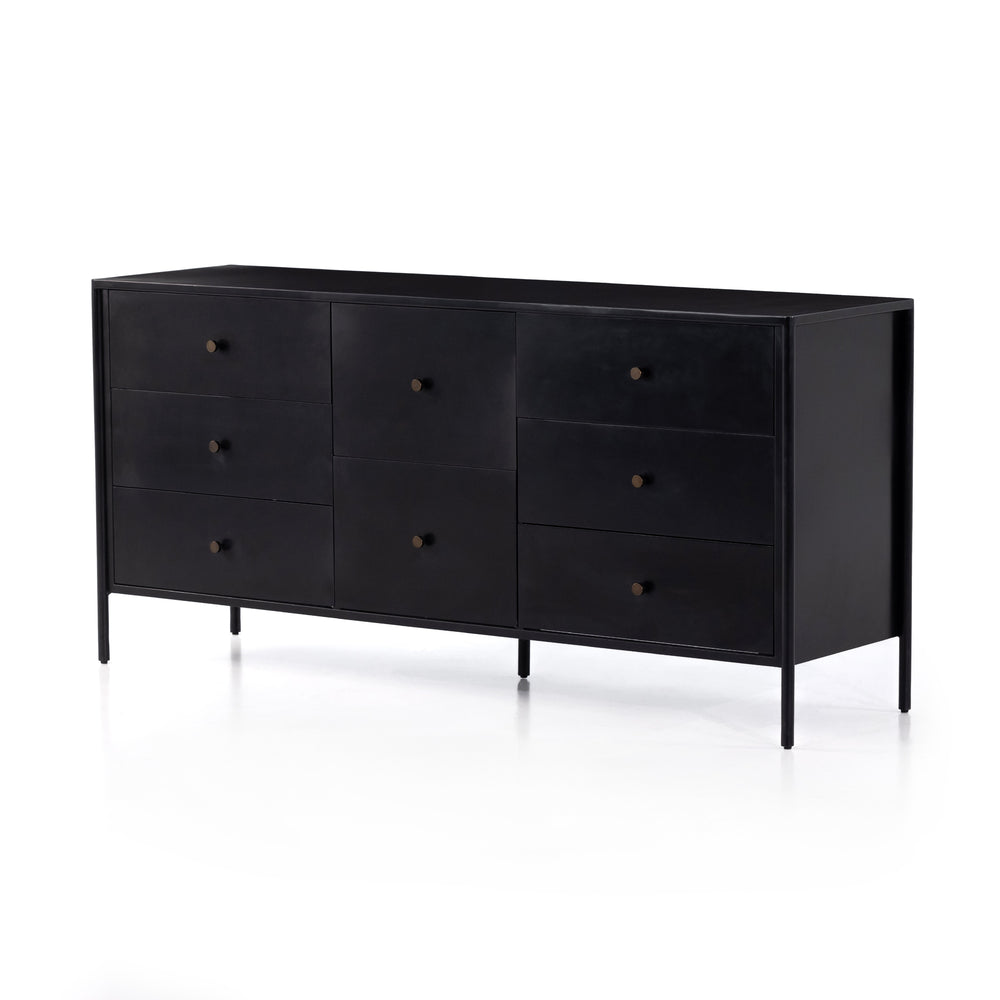 Soto 8 Drawer Dresser In Black