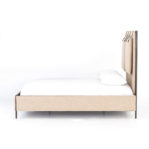 Leigh Upholstered King Bed