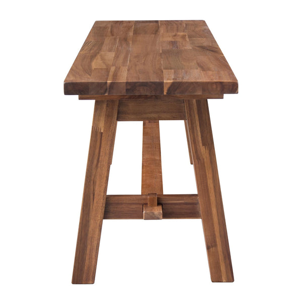 Bedford 59" Bench "A" Base In Brushed Brown 