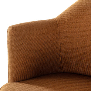 Aurora Swivel Chair In Patton Burnish