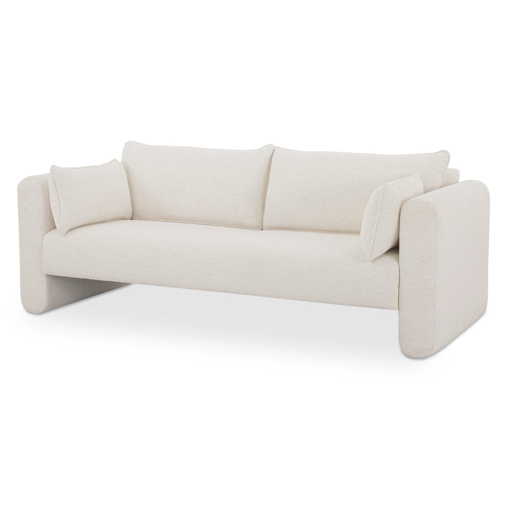 Moore Sofa in Oatmeal Linen Blend