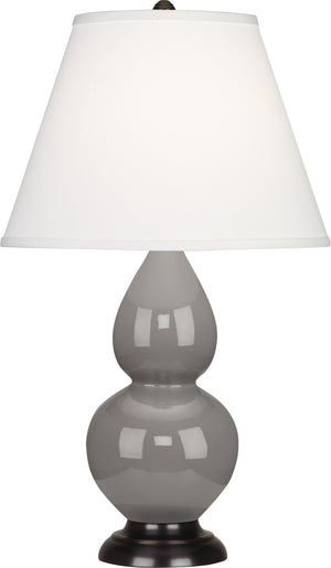 Smokey Taupe Small Double Gourd Accent Lamp