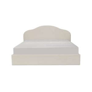 Moe's Maggie King Cream Storage Bed