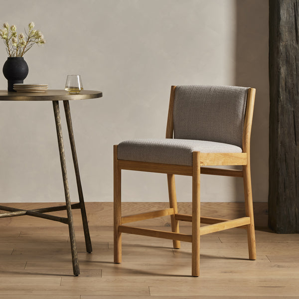 Hito Stool In Gibson Taupe In Counter