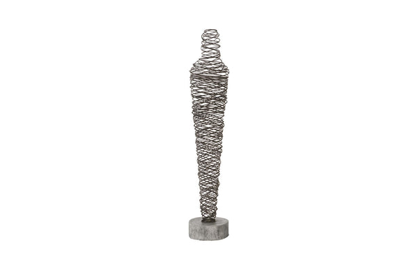 Abstract Wire Man Floor Sculpture, Small
